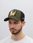 Бейсболка CAPSLAB арт. CL/LOO/1/DAF2 Looney Tunes Daffy Duck (оливковый)
